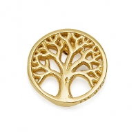 Gold Tree Of Life Earrings